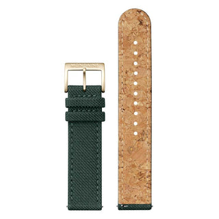 Mondaine Forest Green Textile Watch Band 20mm