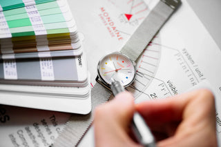 Mondaine Doppio Bauhaus Colour Inspired Watches
