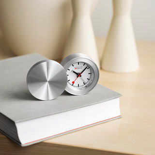 Official Swiss Railways Travel Alarm Clock - MSM.64411