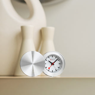 Official Swiss Railways Travel Alarm Clock - MSM.64411