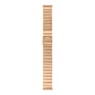Metal Bracelet Rose Brushed 18mm Watch Band
