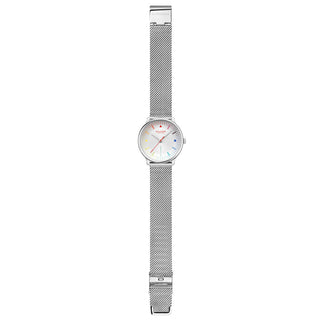 MLE.33112.SM Mondaine Doppio Bauhaus Stainless Steel 33mm Watch