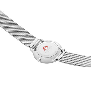 Mondaine Doppio Rose Stainless Steel 33mm Watch - MLE.33150.SM