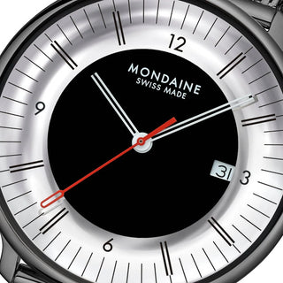 MLE.41280.SM Mondaine Doppio Mirror Limited Edition 41mm Watch