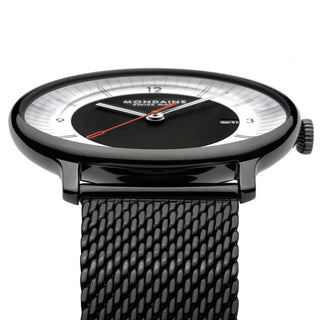 MLE.41280.SM Mondaine Doppio Mirror Limited Edition 41mm Watch