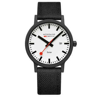 Essence Solar Black 41mm Watch - MS1.41910.LB