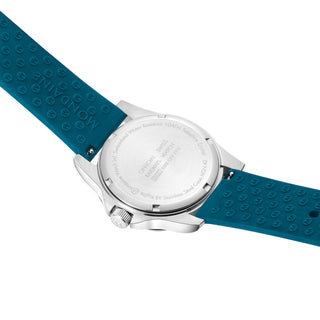 MSN.42140.RD Mondaine Numeri Blue Silicone 42mm Watch