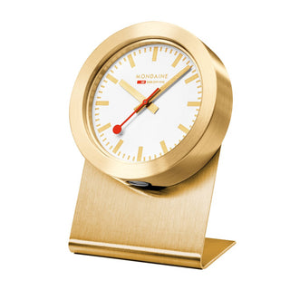 Gold Mondaine Clock