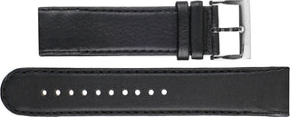 Mondaine - Mondaine Watch Band Black Leather Stitch Black FE3116.20IPB.2