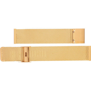 Mondaine - Mondaine Watch Band Gold Bracelet Mesh Brushed FM8918.IPGEM