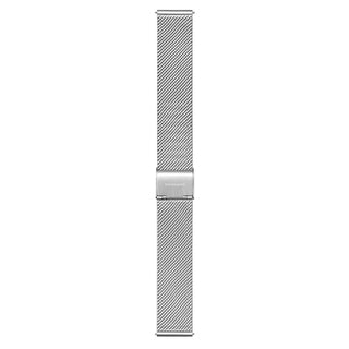 Mondaine Silver Stainless Steel Brushed Watch Band 18mm