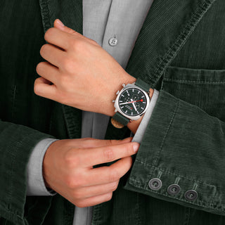 Mondaine Grand Cushion - Mondaine Watches for Men - Eco Friendly Watches